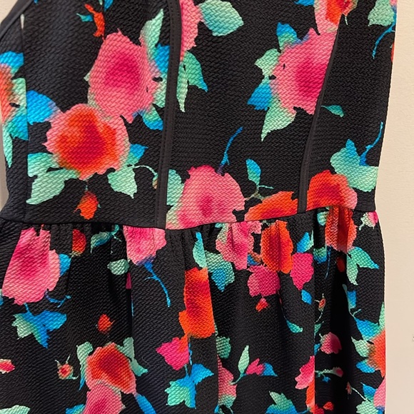 LORD & TAYLOR DESIGN LAB - Rose Corset A-Line Dress - Picture 7 of 11